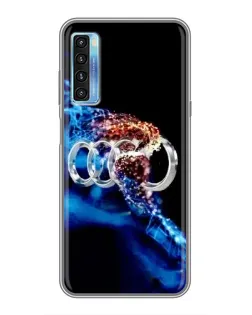 Чохол для TCL 20L з картинкою «Енергія лого Audi»