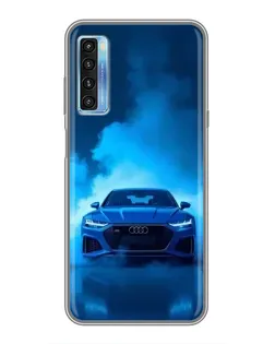 Чохол для TCL 20L з картинкою «Audi — блакитна енергія»