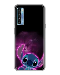 Чехол для TCL 20L с картинкой «Неоновый Stitch»