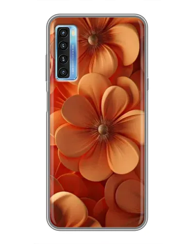 Чехол для TCL 20L с картинкой «Оранжевый макро цветок» Чехол для TCL 20L с картинкой «Оранжевый макро цветок»