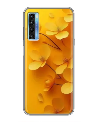 Чехол для TCL 20L с картинкой «Золотые лепестки» Чехол для TCL 20L с картинкой «Золотые лепестки»