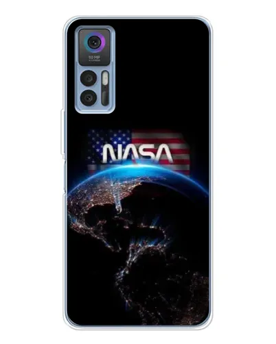 Чехол для TCL 30 Plus с картинкой «Земля из космоса NASA»