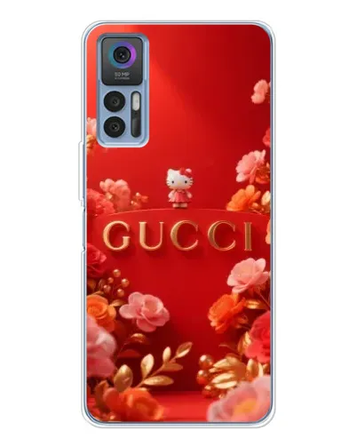 Чехол для TCL 30 Plus с картинкой «Gucci — золотой сад» Чехол для TCL 30 Plus с картинкой «Gucci — золотой сад»