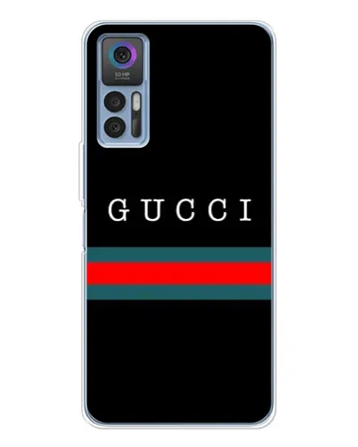 Чехол для TCL 30 Plus с картинкой «Gucci — красный пояс» Чехол для TCL 30 Plus с картинкой «Gucci — красный пояс»