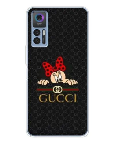 Чехол для TCL 30 Plus с картинкой «Минни Маус Gucci — черный» Чехол для TCL 30 Plus с картинкой «Минни Маус Gucci — черный»