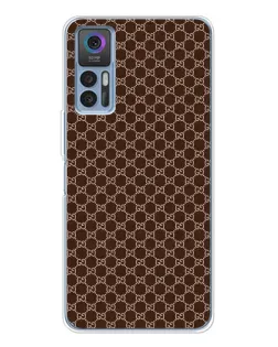 Чохол для TCL 30 Plus з картинкою «Gucci — шоколадна сітка»