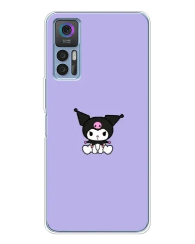 Чехол для TCL 30 Plus с картинкой «Kuromi — фиолетовый минимализм» Чехол для TCL 30 Plus с картинкой «Kuromi — фиолетовый минимализм»