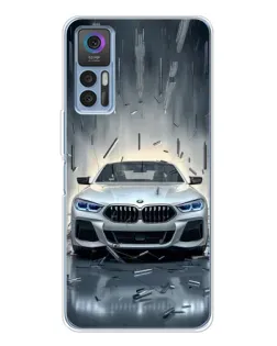 Чохол для TCL 30 Plus з картинкою «BMW у світлі фар» Чохол для TCL 30 Plus з картинкою «BMW у світлі фар»