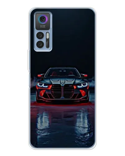 Чохол для TCL 30 Plus з картинкою «BMW на мокрій дорозі»