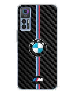 Чохол для TCL 30 Plus з картинкою «Емблема BMW та карбон» Чохол для TCL 30 Plus з картинкою «Емблема BMW та карбон»