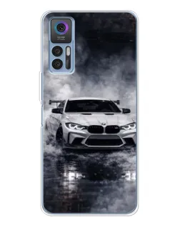 Чохол для TCL 30 Plus з картинкою «BMW крізь туман» Чохол для TCL 30 Plus з картинкою «BMW крізь туман»