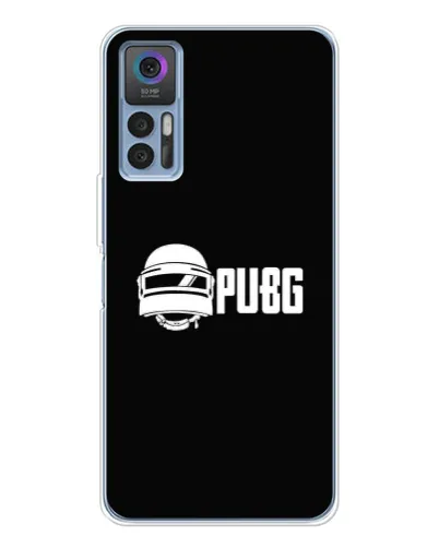 Чохол для TCL 30 Plus з картинкою «PUBG — класичний лого»