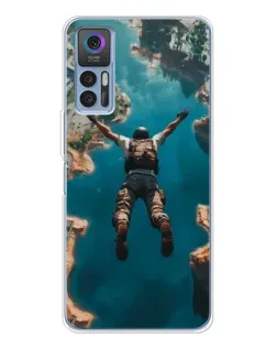 Чохол для TCL 30 Plus з картинкою «PUBG — вільне падіння» Чохол для TCL 30 Plus з картинкою «PUBG — вільне падіння»