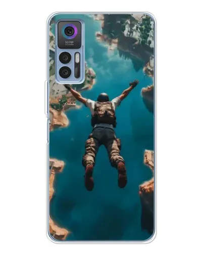 Чохол для TCL 30 Plus з картинкою «PUBG — вільне падіння»