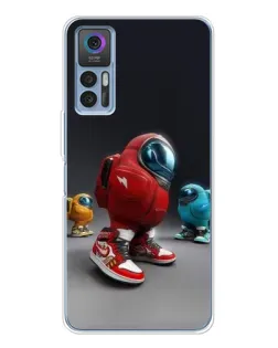 Чехол для TCL 30 Plus с картинкой «Among Us — 3D стиль» Чехол для TCL 30 Plus с картинкой «Among Us — 3D стиль»
