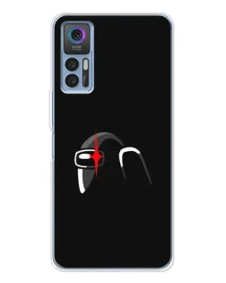 Чехол для TCL 30 Plus с картинкой «Among Us шлем» Чехол для TCL 30 Plus с картинкой «Among Us шлем»