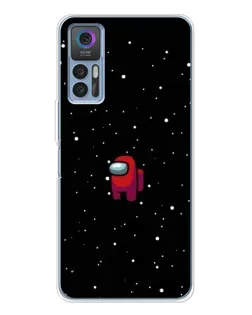 Чехол для TCL 30 Plus с картинкой «Красный Among Us» Чехол для TCL 30 Plus с картинкой «Красный Among Us»