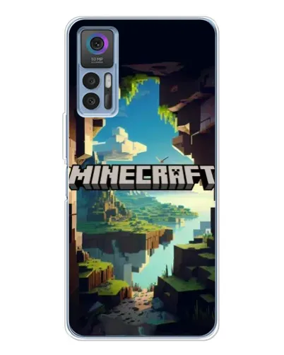 Чохол для TCL 30 Plus з картинкою «Печера Майнкрафт» Чохол для TCL 30 Plus з картинкою «Печера Майнкрафт»