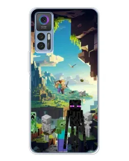 Чохол для TCL 30 Plus з картинкою «Ендермен у лісі»
