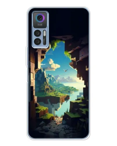 Чохол для TCL 30 Plus з картинкою «Вид з печери» Чохол для TCL 30 Plus з картинкою «Вид з печери»