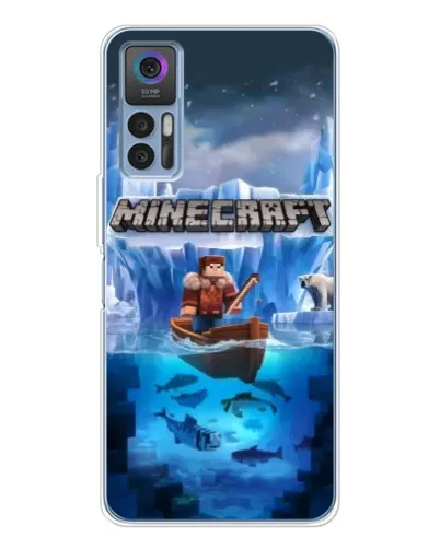 Чохол для TCL 30 Plus з картинкою «Minecraft льодянийсвіт» Чохол для TCL 30 Plus з картинкою «Minecraft льодянийсвіт»