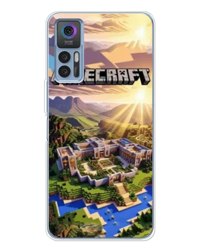 Чохол для TCL 30 Plus з картинкою «Minecraft панорама» Чохол для TCL 30 Plus з картинкою «Minecraft панорама»