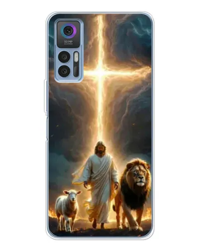 Чехол для TCL 30 Plus с картинкой «Лев Иуды и Свет» Чехол для TCL 30 Plus с картинкой «Лев Иуды и Свет»