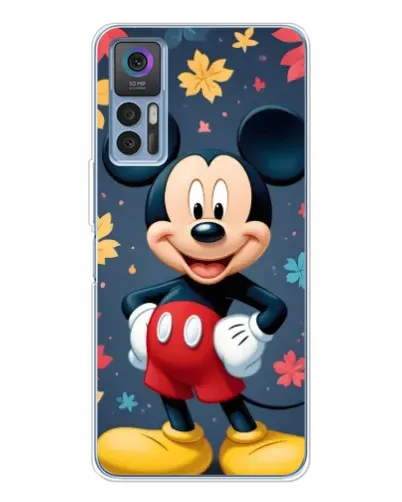 Чехол для TCL 30 Plus с картинкой «Осенний Mickey Mouse» Чехол для TCL 30 Plus с картинкой «Осенний Mickey Mouse»