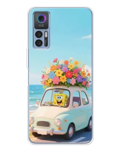 Чехол для TCL 30 Plus с картинкой «Автомобильное путешествие»