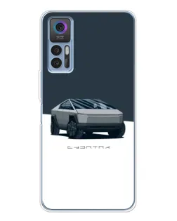 Чохол для TCL 30 Plus з картинкою «Сріблястий Cybertruck Tesla» Чохол для TCL 30 Plus з картинкою «Сріблястий Cybertruck Tesla»