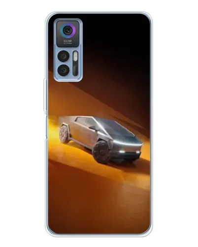 Чохол для TCL 30 Plus з картинкою «Cybertruck у пустелі»