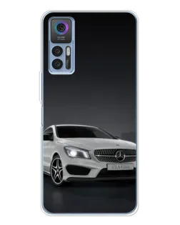 Чохол для TCL 30 Plus з картинкою «Mercedes AMG GT Silver» Чохол для TCL 30 Plus з картинкою «Mercedes AMG GT Silver»