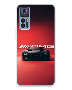 Чохол для TCL 30 Plus з картинкою «Mercedes AMG — червона лінія» Чохол для TCL 30 Plus з картинкою «Mercedes AMG — червона лінія»