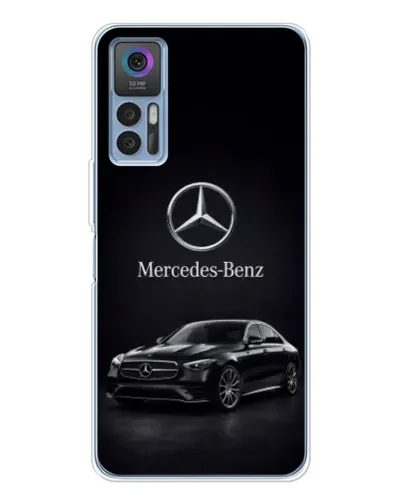 Чохол для TCL 30 Plus з картинкою «Mercedes — решітка радіатора»