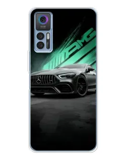 Чохол для TCL 30 Plus з картинкою «Темний Mercedes AMG» Чохол для TCL 30 Plus з картинкою «Темний Mercedes AMG»