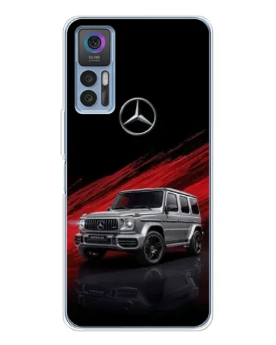Чохол для TCL 30 Plus з картинкою «Mercedes G-Class червоний»