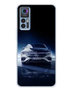 Чохол для TCL 30 Plus з картинкою «Нічний Mercedes EQ» Чохол для TCL 30 Plus з картинкою «Нічний Mercedes EQ»