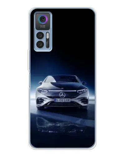 Чохол для TCL 30 Plus з картинкою «Нічний Mercedes EQ»