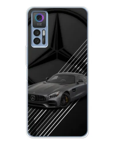 Чохол для TCL 30 Plus з картинкою «Mercedes AMG — графіка»