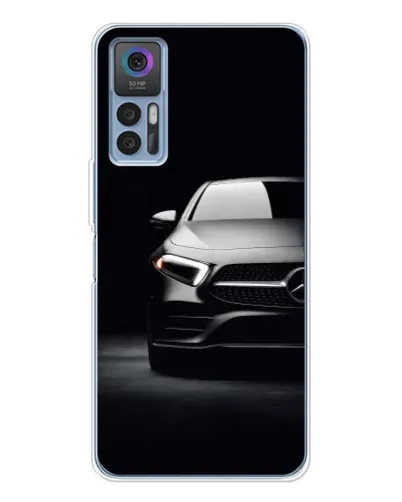 Чохол для TCL 30 Plus з картинкою «Світло фар Mercedes»