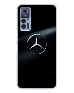 Чохол для TCL 30 Plus з картинкою «Mercedes на металі» Чохол для TCL 30 Plus з картинкою «Mercedes на металі»