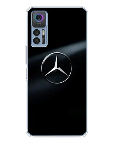 Чохол для TCL 30 Plus з картинкою «Mercedes на металі» Чохол для TCL 30 Plus з картинкою «Mercedes на металі»