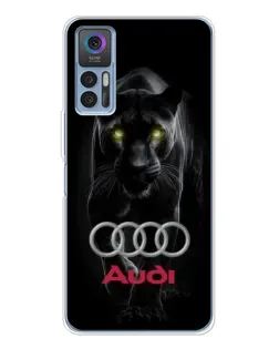 Чохол для TCL 30 Plus з картинкою «Пантера та Audi» Чохол для TCL 30 Plus з картинкою «Пантера та Audi»