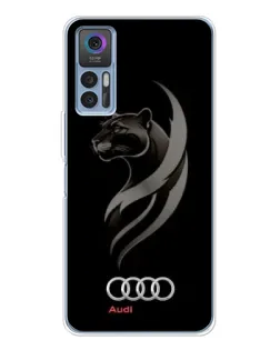 Чохол для TCL 30 Plus з картинкою «Графіка — пантера та Audi» Чохол для TCL 30 Plus з картинкою «Графіка — пантера та Audi»
