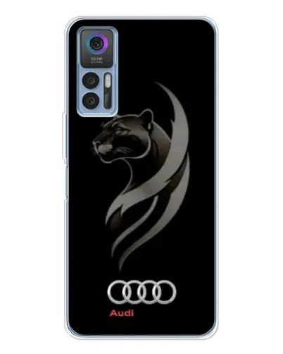 Чохол для TCL 30 Plus з картинкою «Графіка — пантера та Audi» Чохол для TCL 30 Plus з картинкою «Графіка — пантера та Audi»