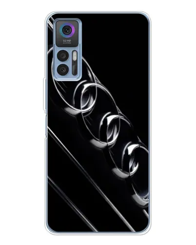 Чохол для TCL 30 Plus з картинкою «Audi — абстрактні кільця» Чохол для TCL 30 Plus з картинкою «Audi — абстрактні кільця»