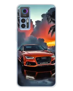 Чохол для TCL 30 Plus з картинкою «Audi — захід сонця» Чохол для TCL 30 Plus з картинкою «Audi — захід сонця»