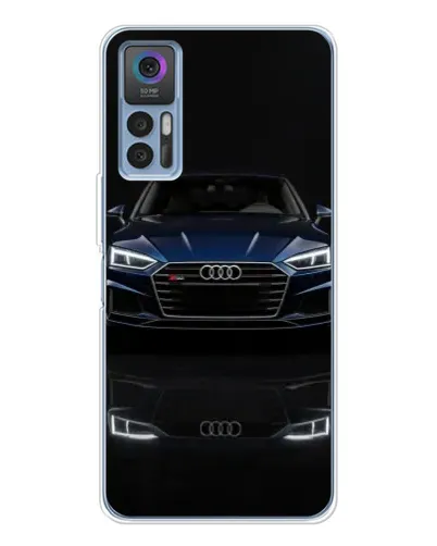 Чохол для TCL 30 Plus з картинкою «Audi — нічне відображення» Чохол для TCL 30 Plus з картинкою «Audi — нічне відображення»