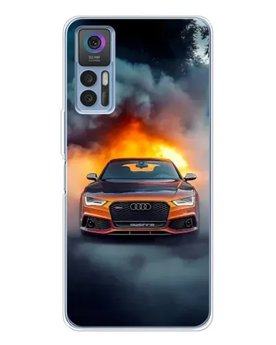 Чохол для TCL 30 Plus з картинкою «Audi у вогняному диму» Чохол для TCL 30 Plus з картинкою «Audi у вогняному диму»
