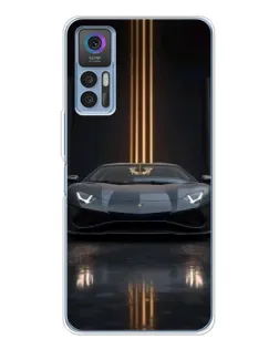 Чохол для TCL 30 Plus з картинкою «Lamborghini золоті лінії» Чохол для TCL 30 Plus з картинкою «Lamborghini золоті лінії»